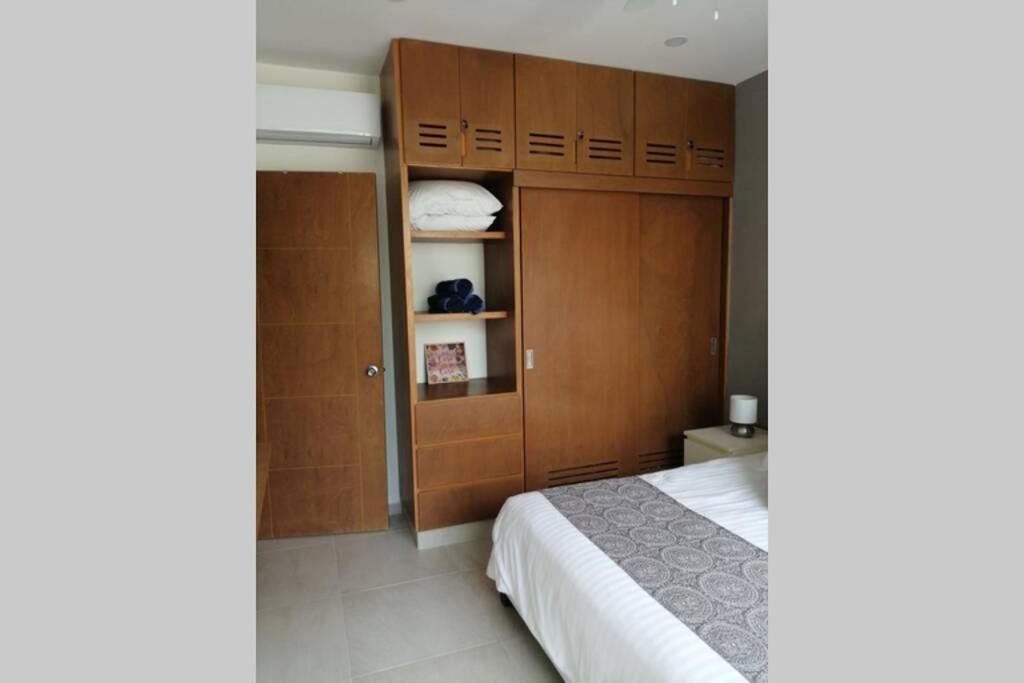 Modern 1 Bedroom Suite By Beach Great Location! Пуэрто-Морелос Экстерьер фото