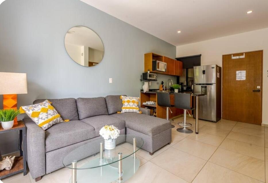 Modern 1 Bedroom Suite By Beach Great Location! Пуэрто-Морелос Экстерьер фото